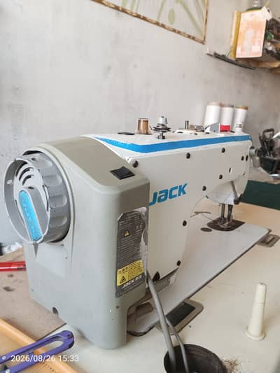 Jack F4 sewing machine, direct drive, single stitch
