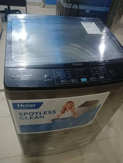 Haier HWM150-826 – 15 KG Automatic Washing Machine contact 03182437955