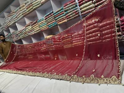 New untouched farshi lehnga 3.5 ghazz dubatta