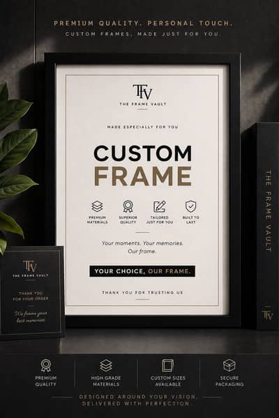 Premium Custom frames | Any design