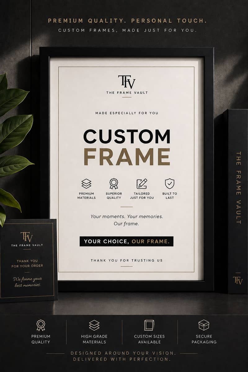 Premium Custom frames | Any design 0