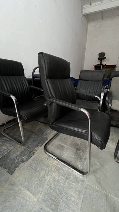 Branded visitor chairs