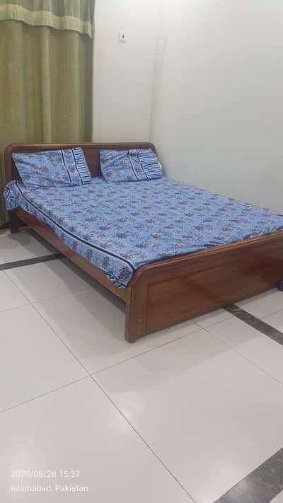 Wooden Double Bed for sale