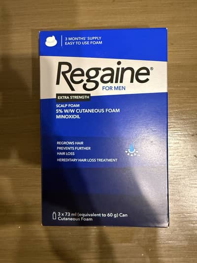 Regaine For Men - 5% minoxidil foam for Hair Loss