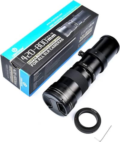 ightdow 420-800mm Telephoto Zoom Lens