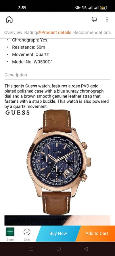 original guess excellent condition silightly used with box