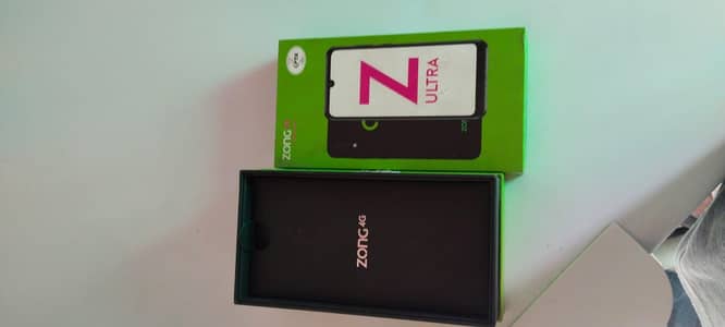Zong Z Ultra 4G phone Official PTA