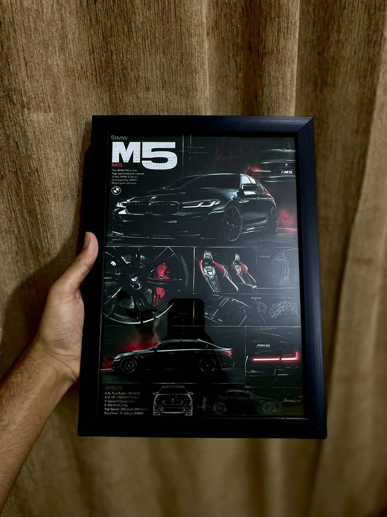 Custom Car Frames and Posters 1
