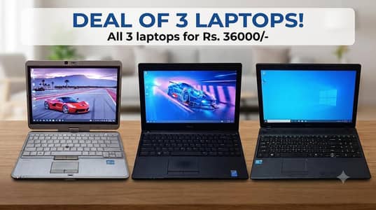 Laptops Bundle Deal (HP, Dell, Acer) Urgent Sale