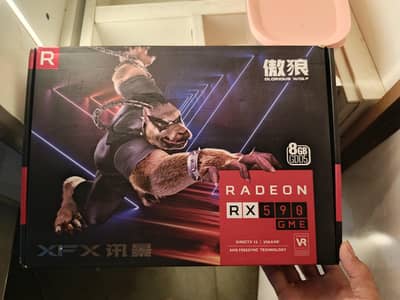 box pack redeon rx590 GME
