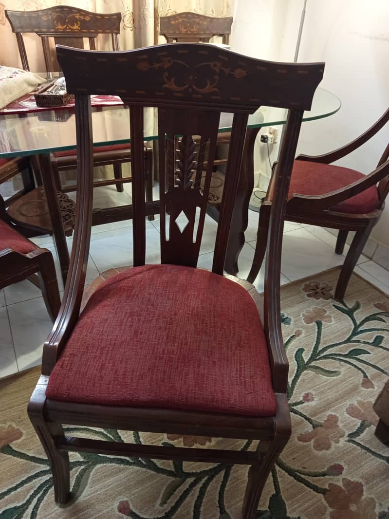 Dining table with 6chairs 2
