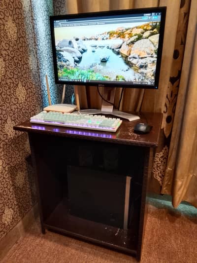 CPU Core i5 4th And Monitor Full Setup