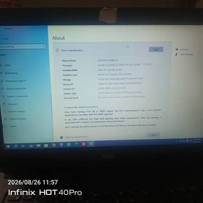 Dell laptop