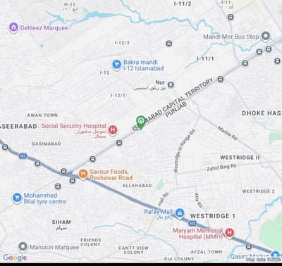 Prime Location Plot for Sale I-12/3, Islamabad