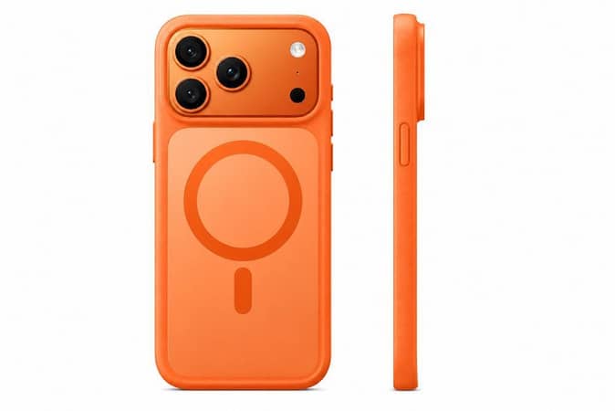 iPhone 17 Pro Max Cover | Cosmic Orange | Premium Shockproof Magnetic Case | MagSafe Compatible Protective Cover