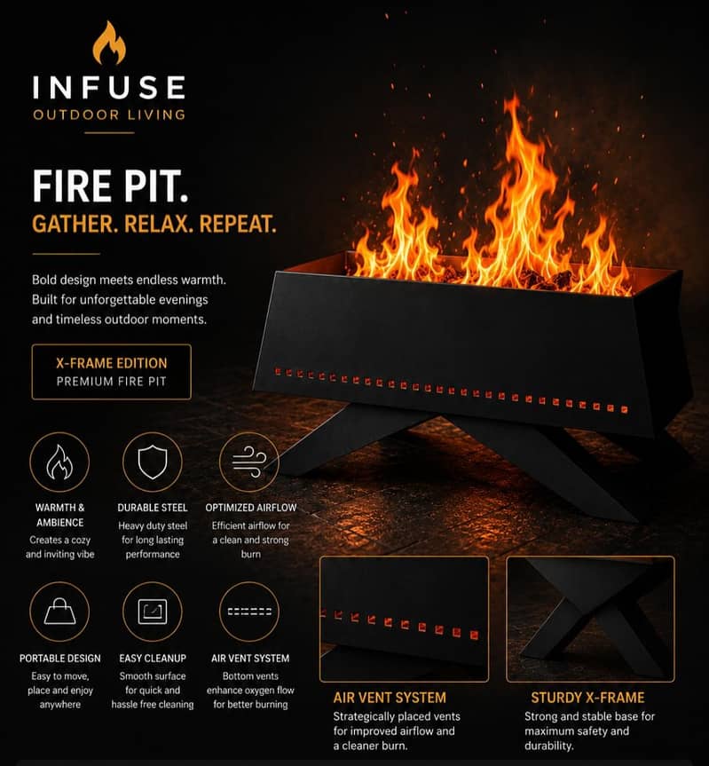 INFUSE Forge X Fire Pit 1