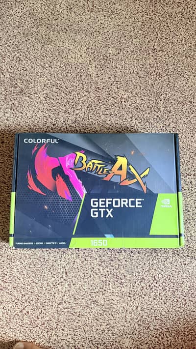 Colorful GTX 1650 4GB GDDR6 – Excellent Condition