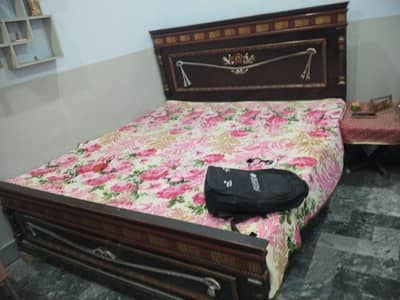 Bed & Dressing Table For Sale