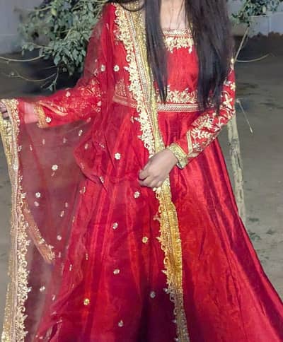 shehminas anarkali frock two piece