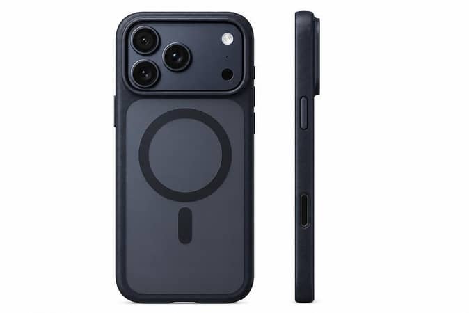 iPhone 17 Pro Max Cover | Black | Premium Shockproof Magnetic Case | MagSafe Compatible Protective Cover