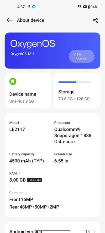 One Plus 9