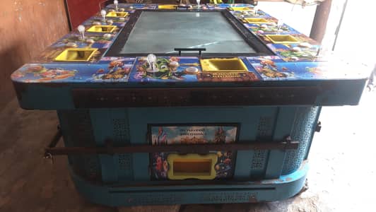 8 Player Arcade Fish Game Table Machine for Sale - Working Condition