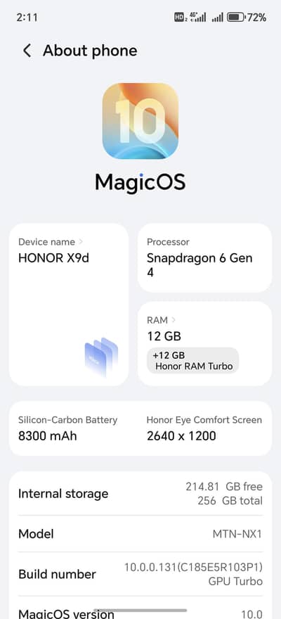 Honor X9