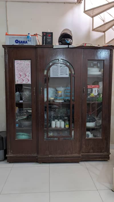 Wooden 3 door cabinet
