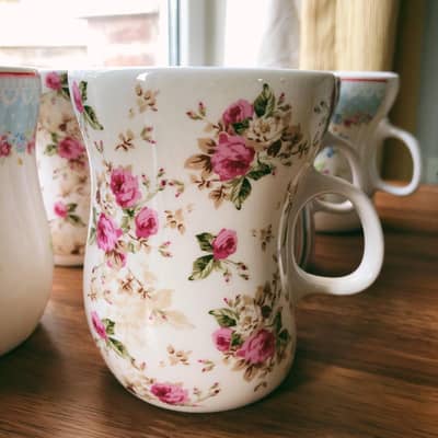 6pc Tea / Coffee Mugs / Mugs