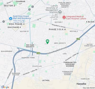 1 Kanal Residential Plot For Sale In Sui Gas Society Phase 1 - Block E