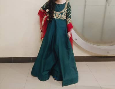 Fancy maxi with dupata