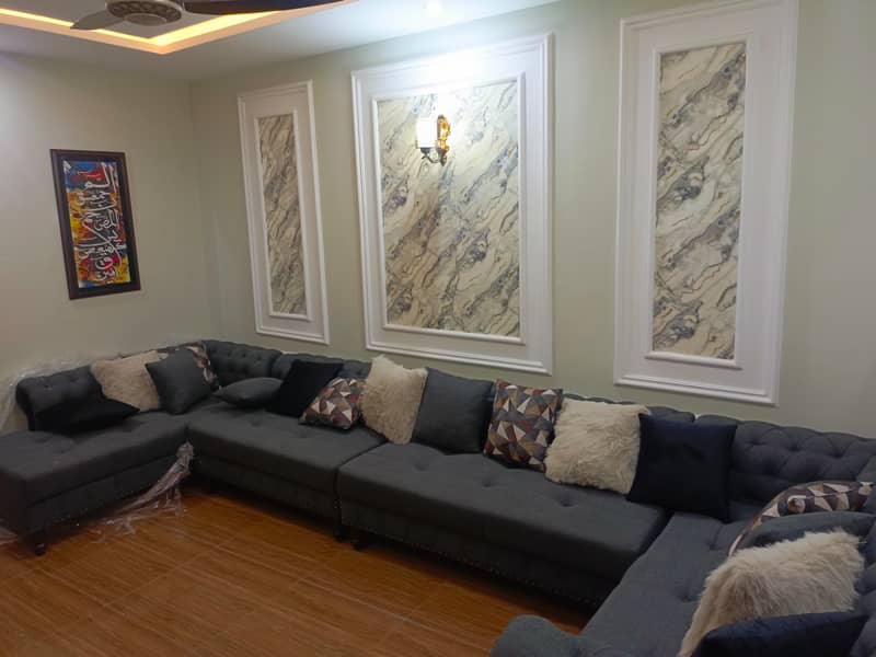 L shape shape sofa 3