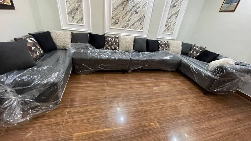 L shape shape sofa 6
