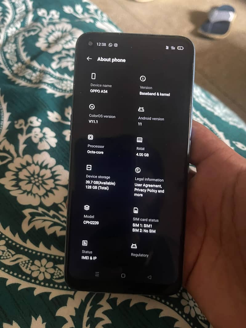 OPPO A54 0