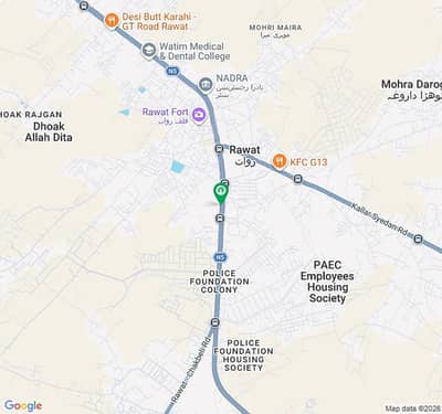 30 Marla Commercial Plot For Sale Main Navy Road, Rawat