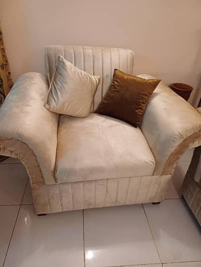 7 sofa set . new set