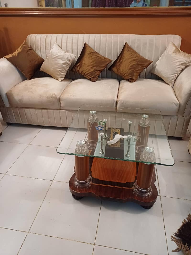 7 sofa set . new set 1