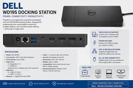 Dell WD19 Docking Station