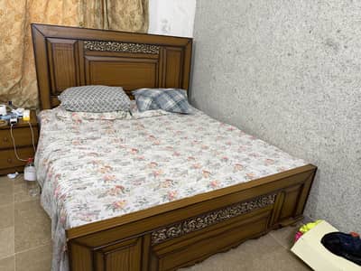 King Size Wooden Bed