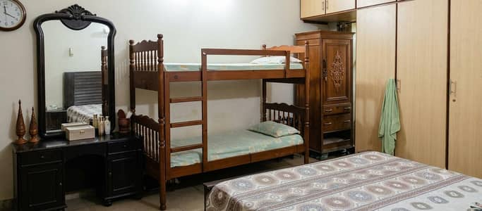 Deodar wood Bunk bed for kids