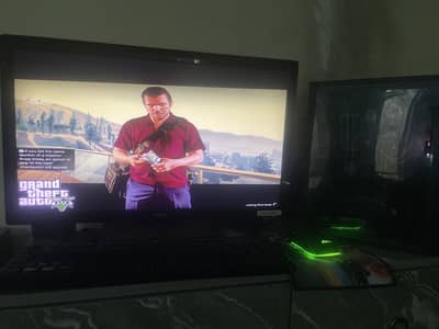 GAMING PC WITH GLASS BODY i5 -3570 CPU 3.40GHz