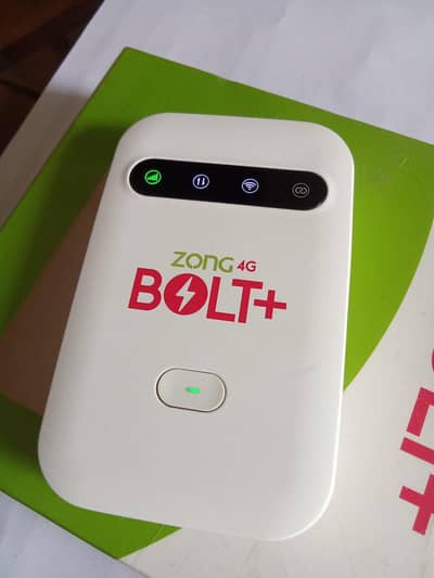 Zong 4G BOLT+ Fastest portable internet device.