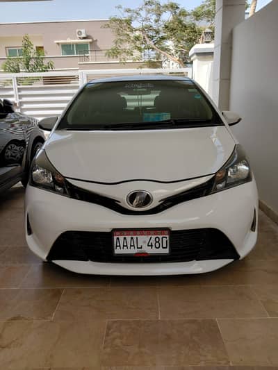 Toyota Vitz 2015 registration 2019