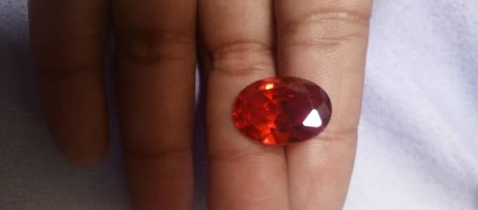 Red ring stone