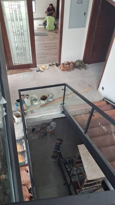 aluminium  windo Glass work--Stainless grill-Iron door-Main gat