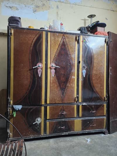 heavy metal wardrobe newly painted