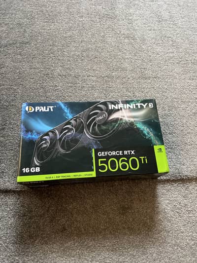 RTX 5060Ti 16GB Triple Fan Palit Edition OC open box