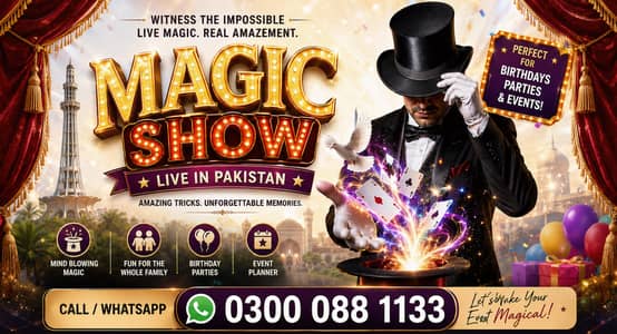 Magic Show | Magician | Magic Tricks | Mind Reader | Magic Teacher