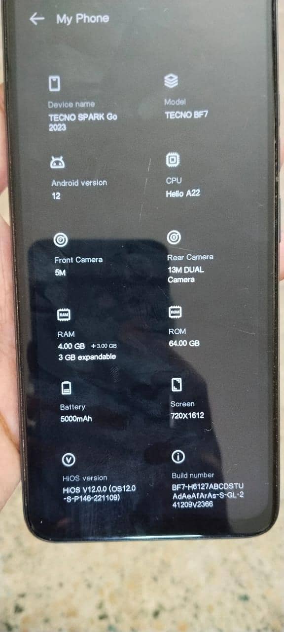Tecno Spark Go 7