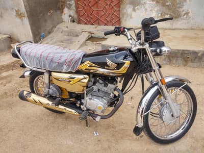 Honda CG 125 Special Gold Edition 2026 – Self Start